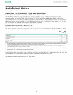Principal Accounting Fees and Services