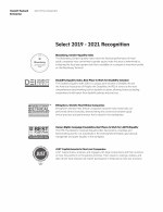 Select 2019 - 2021 Recognition