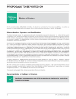 Proposal No. 1 - Election of Directors