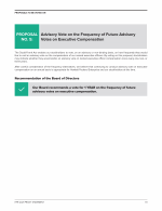 Proposal No. 5 - Advisory Vote on the Frequency of Future Advisory Votes on Executive Compensation